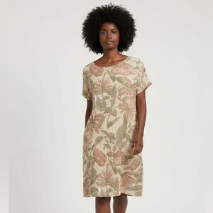 Mamma Mia NWT Made in Italy Light Weave Airy Cotton Summer Dress w Pockets